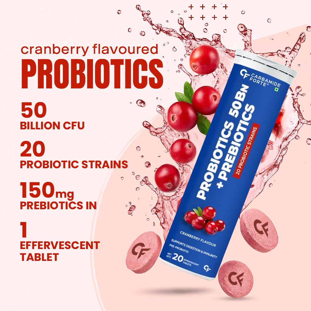 Carbamide Forte Probiotics Effervescent with L. Reuteri Tablets – Ayurvedic Herb