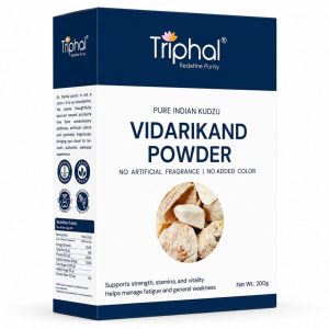 TRIPHAL Vidarikand Churna Powder 200g – Pueraria tuberosa
