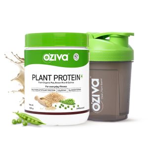 OZiva Plant Protein for Everyday Fitness Capsules 30g – Ayurvedic Herb
