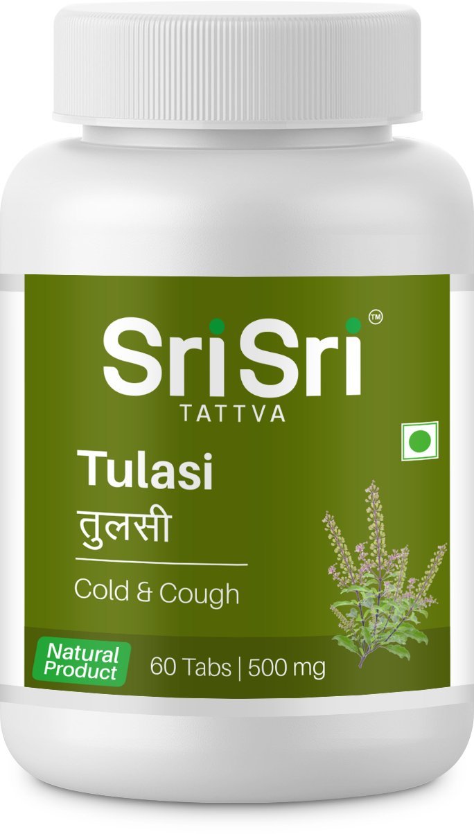 Sri Sri Tattva Tulasi 500mg Tablets 60 – Ocimum sanctum
