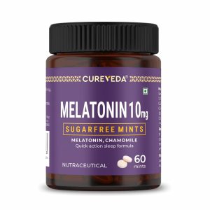 Melatonin Fast-Dissolve 10mg Mints 60 – Ayurvedic Herb