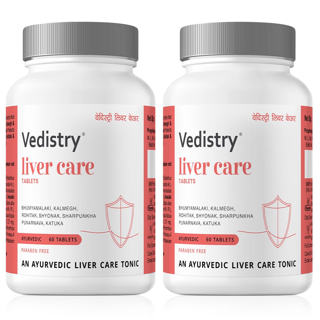Vedistry Liver Care Tablets 60 – Ayurvedic Herb
