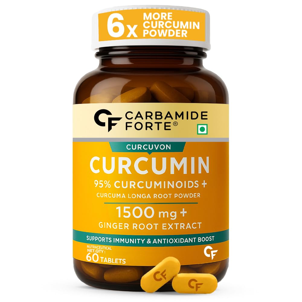 Carbamide Forte Curcumin with Piperine Tablets – Curcuma longa