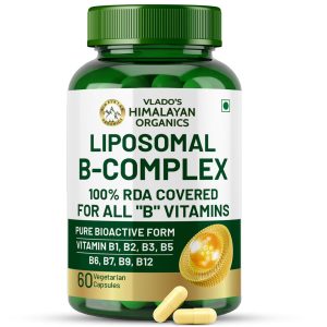 Himalayan Organics Vitamin B-Complex Capsules 60 – Vitamin Supplement