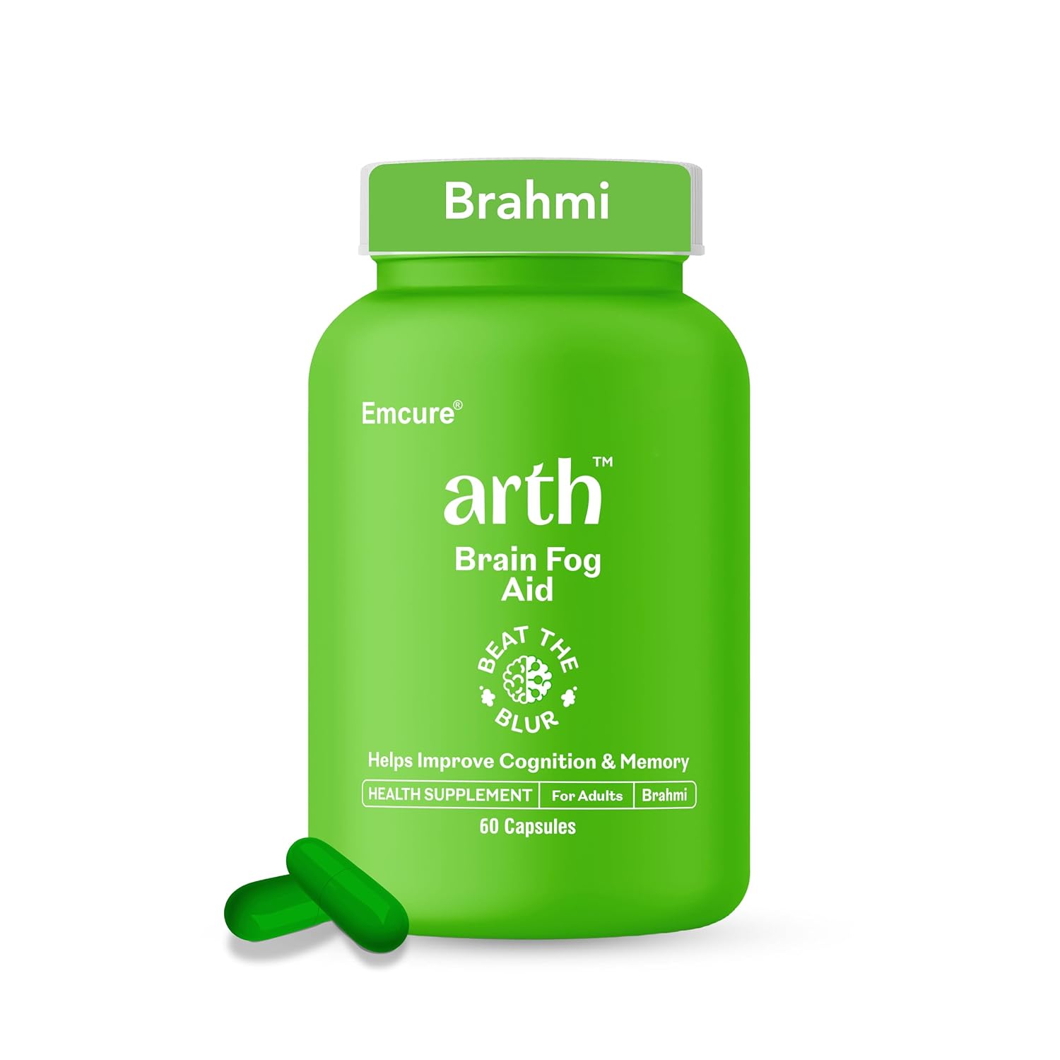 Arth Brahmi Capsules 60 – Bacopa monnieri