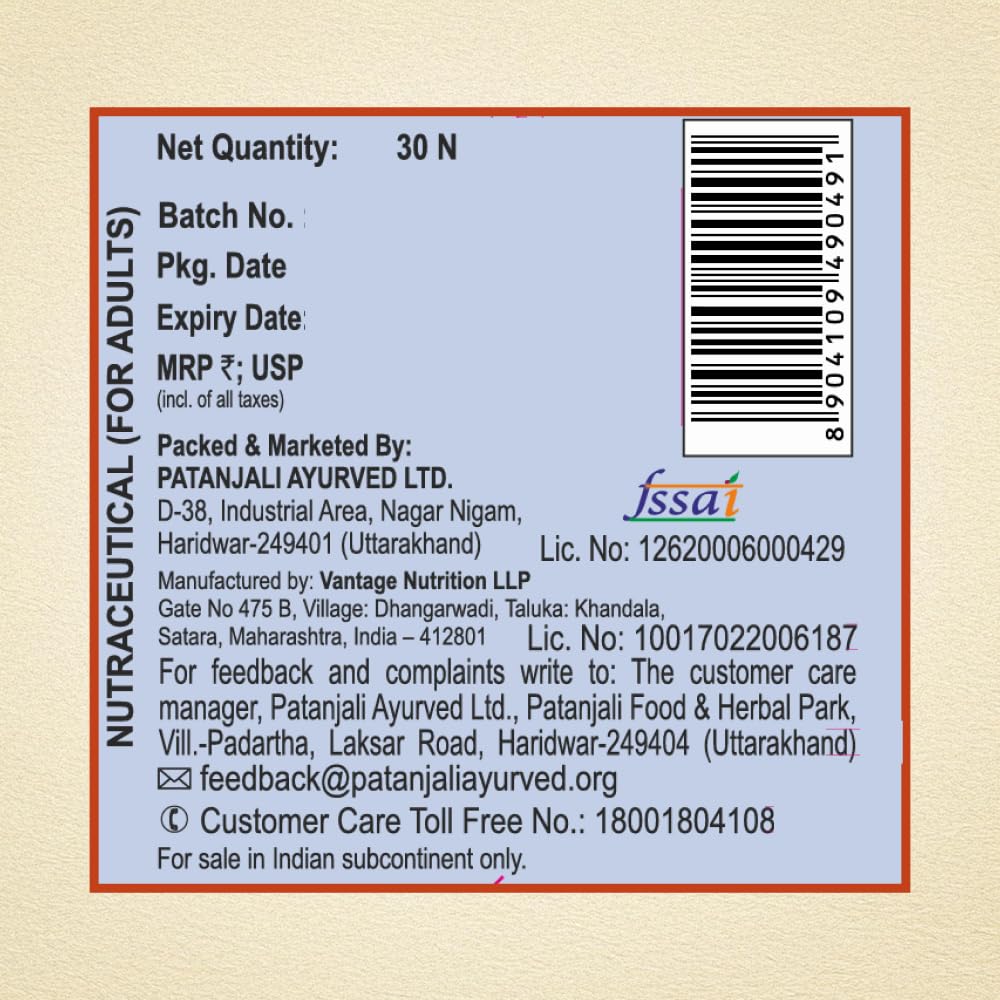 Patanjali Sea Buckthorn Capsules – Hippophae rhamnoides