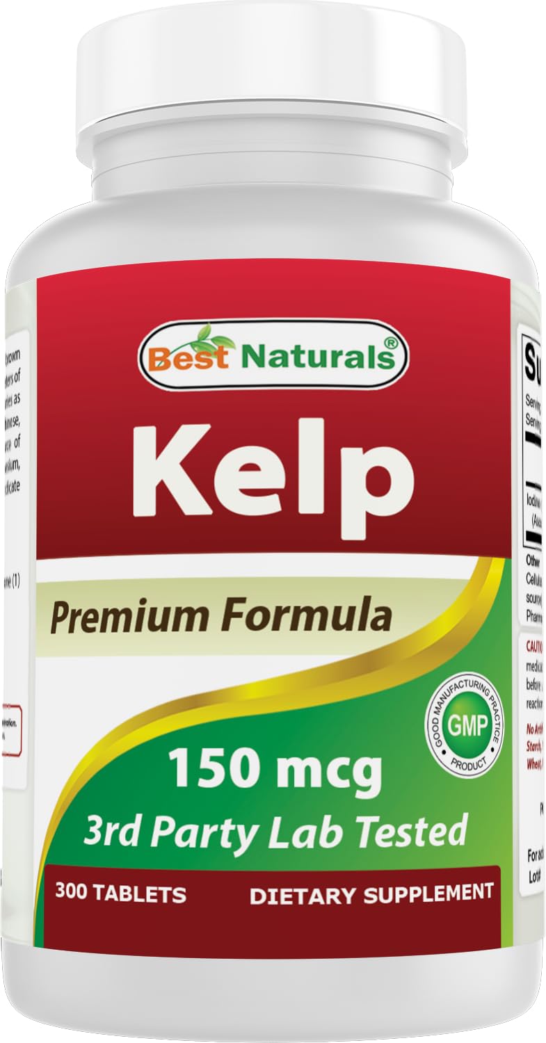 Best Naturals Kelp Tablets – Ayurvedic Herb