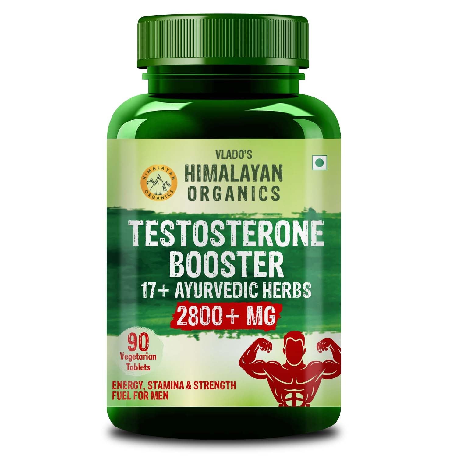 Himalayan Organics Men's Vitality Herbal Tablets 90 Veg 2800mg Tablets – Ayurvedic Herb