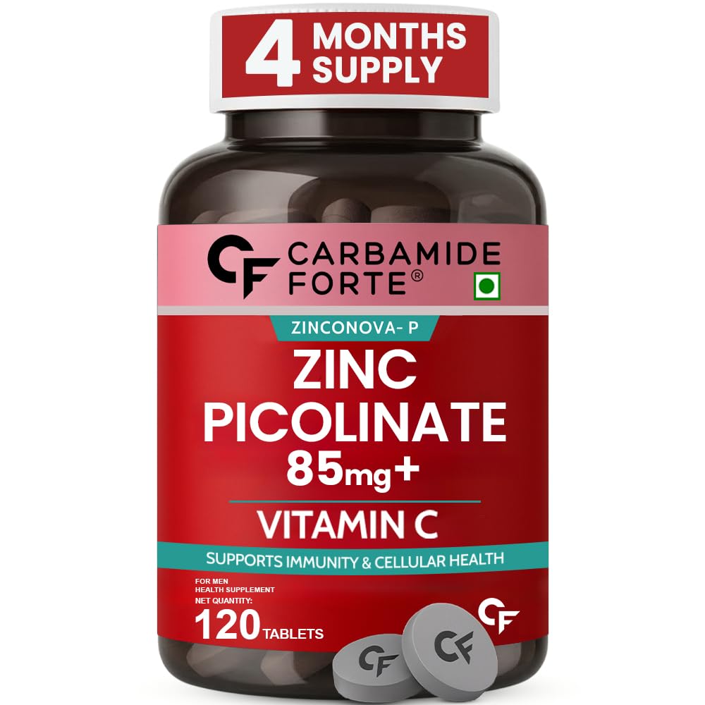 Carbamide Forte Zinc Picolinate + Vitamin C Tablets 120 – Vitamin Supplement
