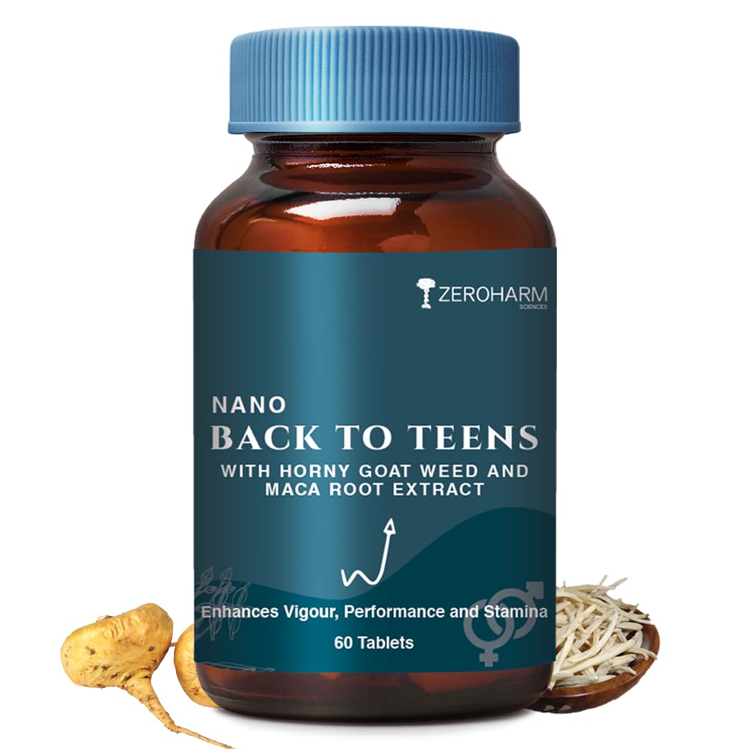 ZeroHarm Maca, Musli & Horny Goat Weed Tablets – Lepidium meyenii