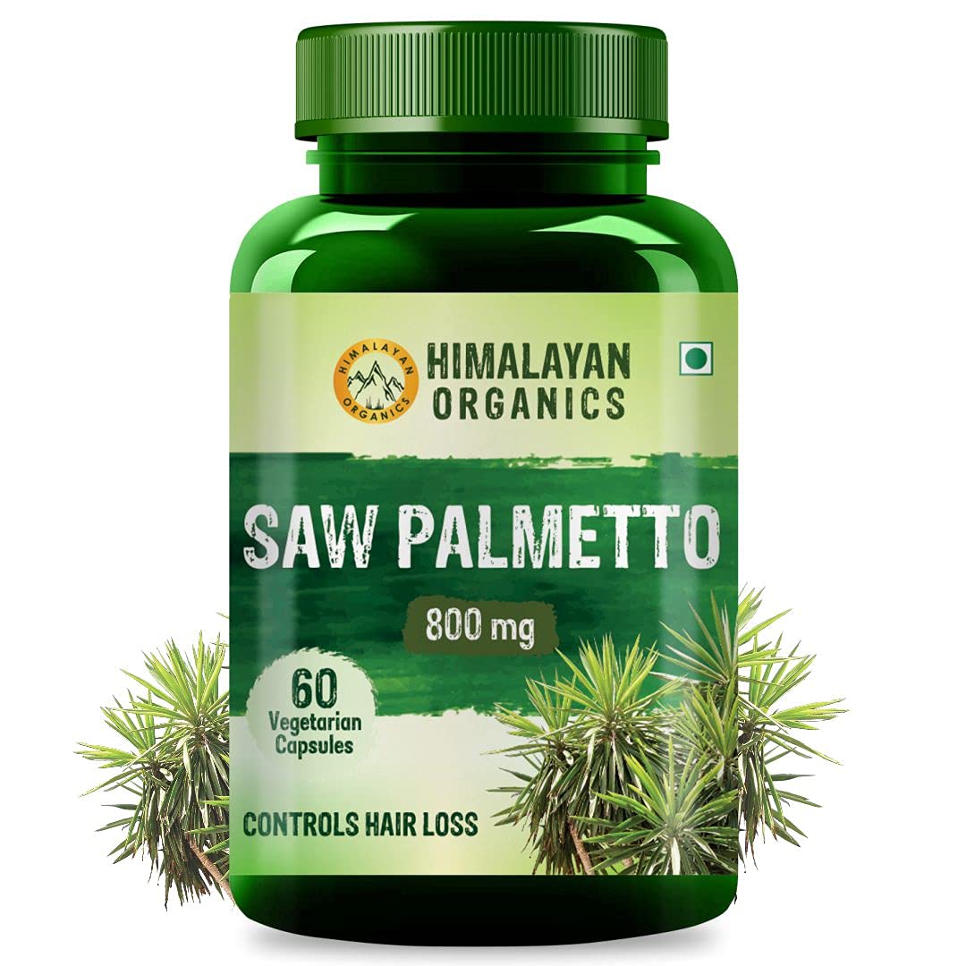 Himalayan Organics Saw Palmetto Extract 800mg Capsules – Serenoa repens
