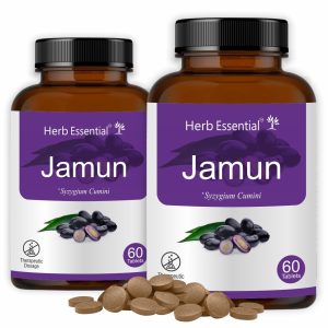 Herb Essential Jamun 500mg Tablets 120 – Syzygium cumini