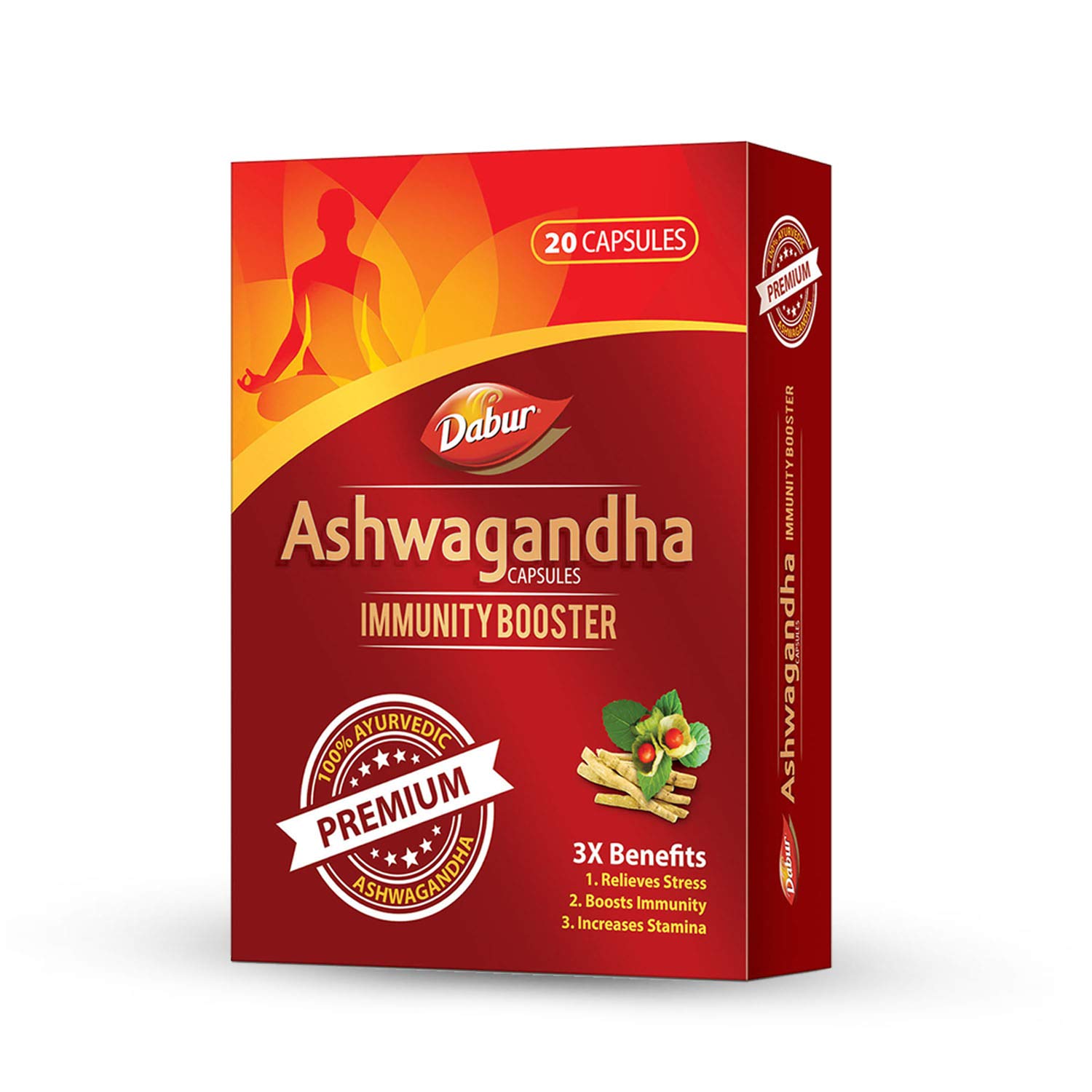 Dabur Ashwagandha Capsules 20 – Withania somnifera