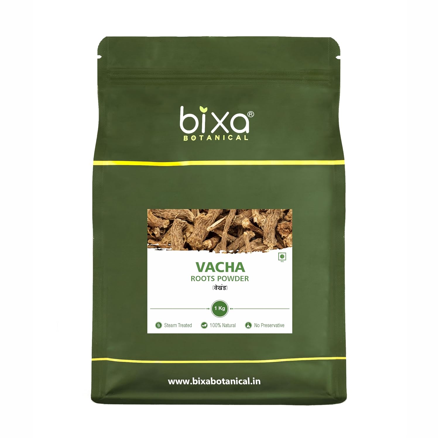 Bixa Botanical Vacha Powder 200g – Acorus calamus