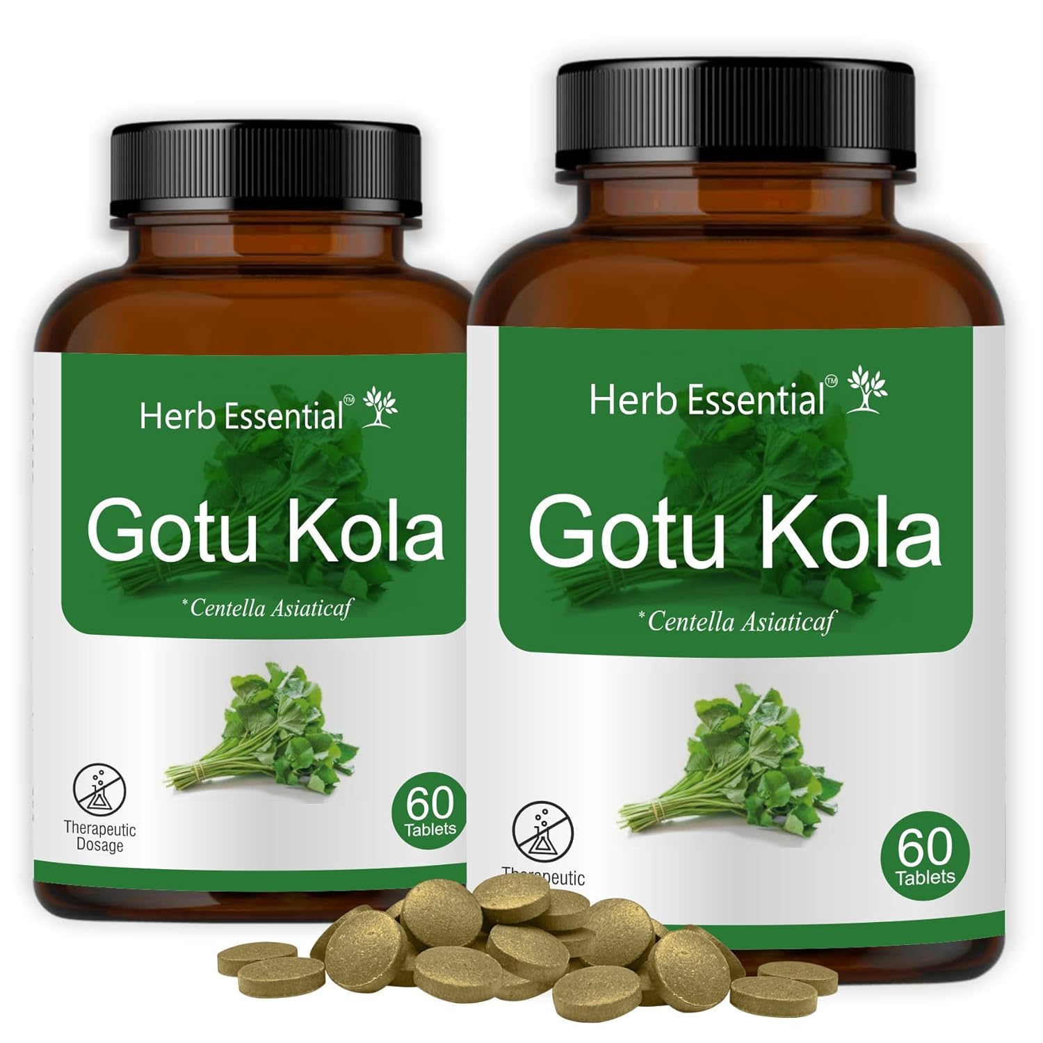 Herb Essential Gotu Kola 500mg Tablets 60 – Centella asiatica