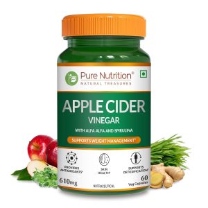 Pure Nutrition Apple Cider Vinegar Capsules 60 – Apple cider vinegar