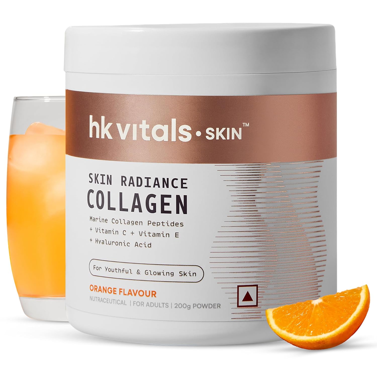 HK Vitals Skin Radiance Marine Collagen Powder 200g – Ayurvedic Herb