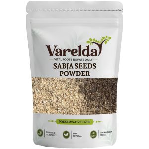 Varelda Sabja Powder 400g – Ocimum basilicum