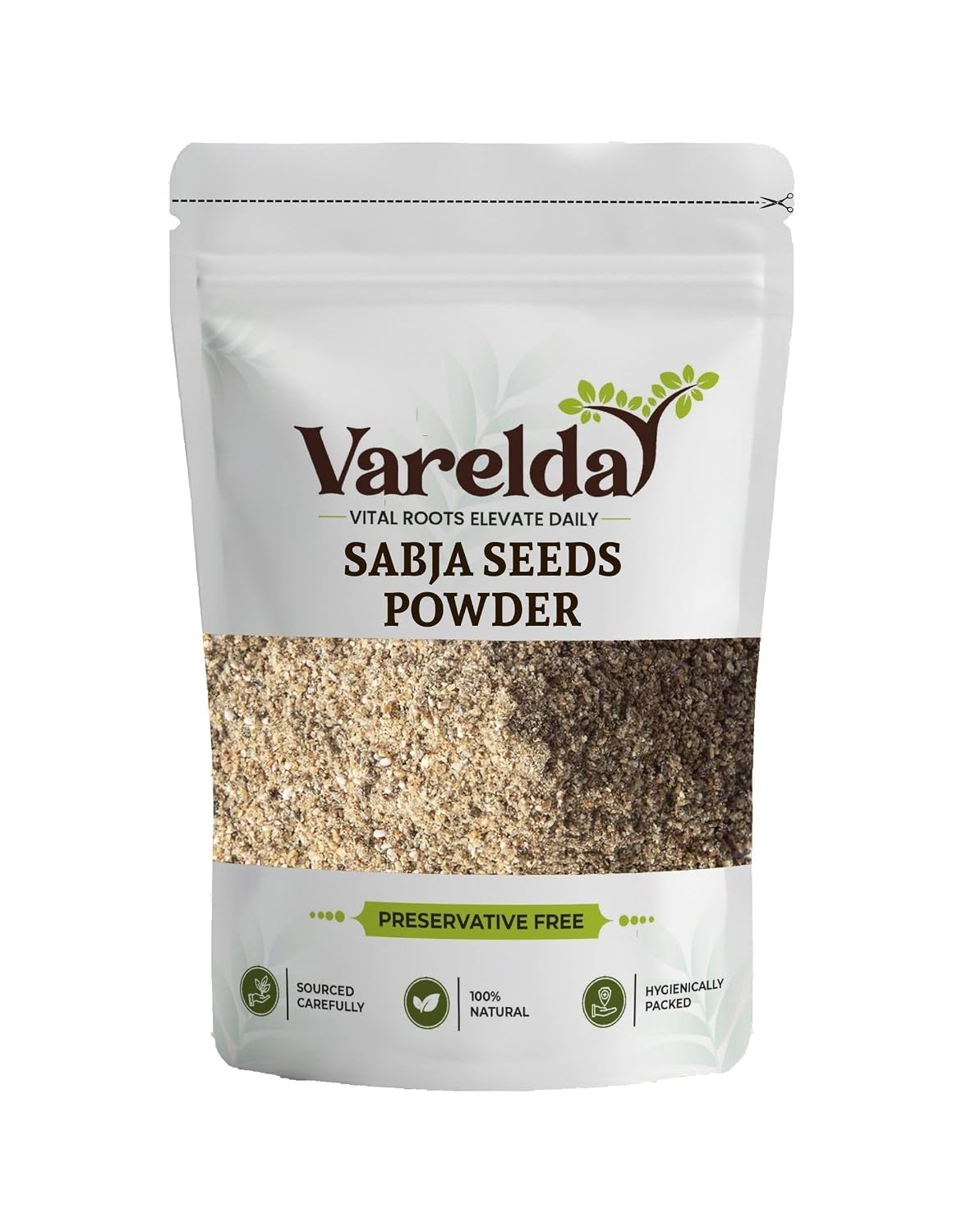 Varelda Sabja Powder 400g – Ocimum basilicum