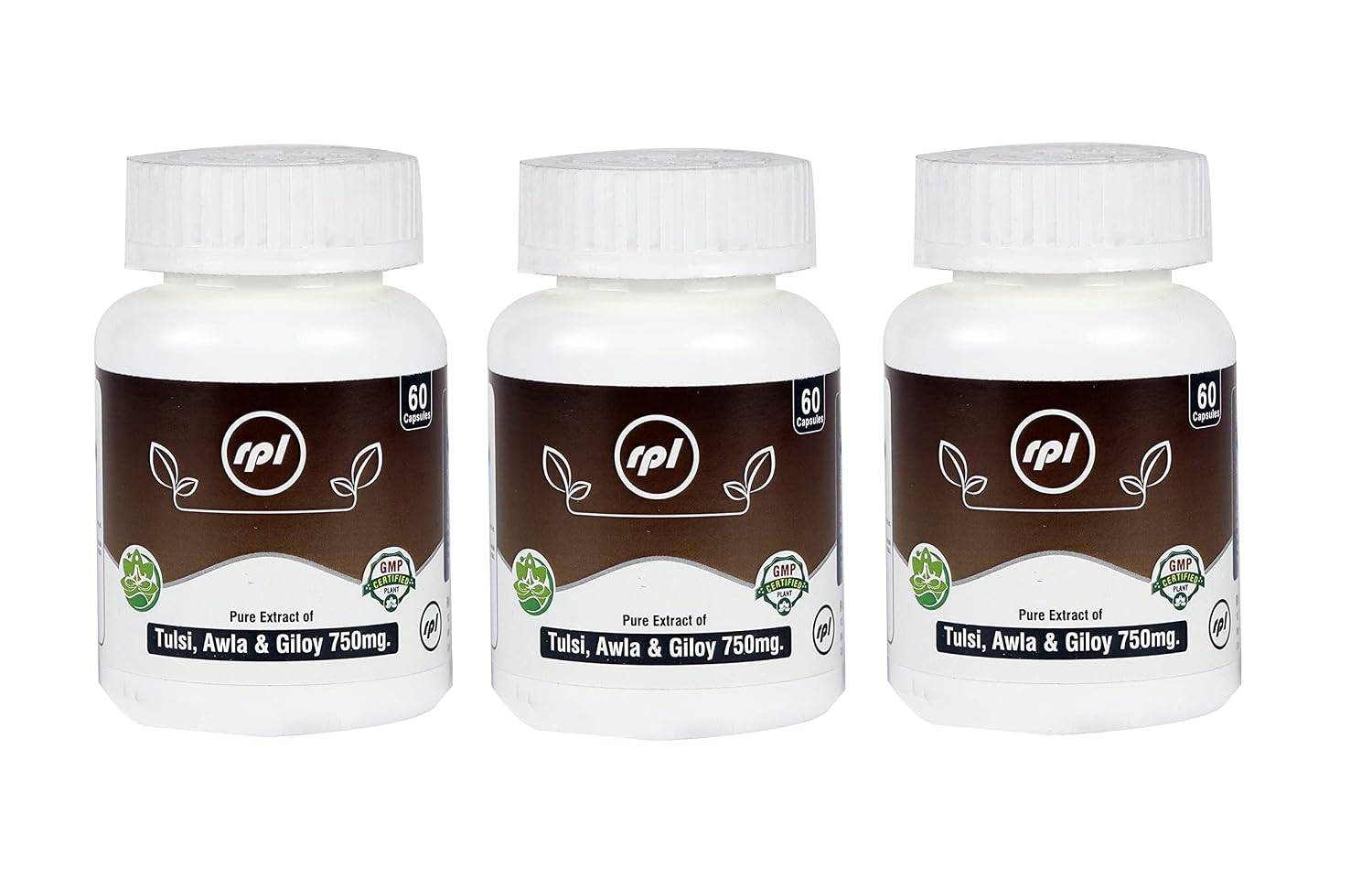 KantiGlow Selection Tulsi Amla Giloy Ayurvedic Immunity Wellness Capsules 60 – Ayurvedic Herb