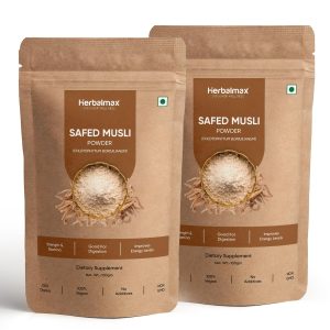 Herbalmax Safed Musli Capsules – Chlorophytum borivilianum
