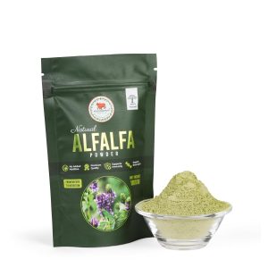 Krishnabhumi Alfalfa Powder 100g – Medicago sativa