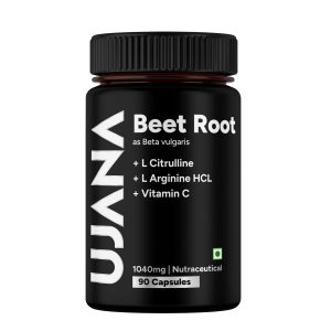 UJANA Beetroot with L-Citrulline, L-Arginine & Vitamin C Capsules – Beta vulgaris