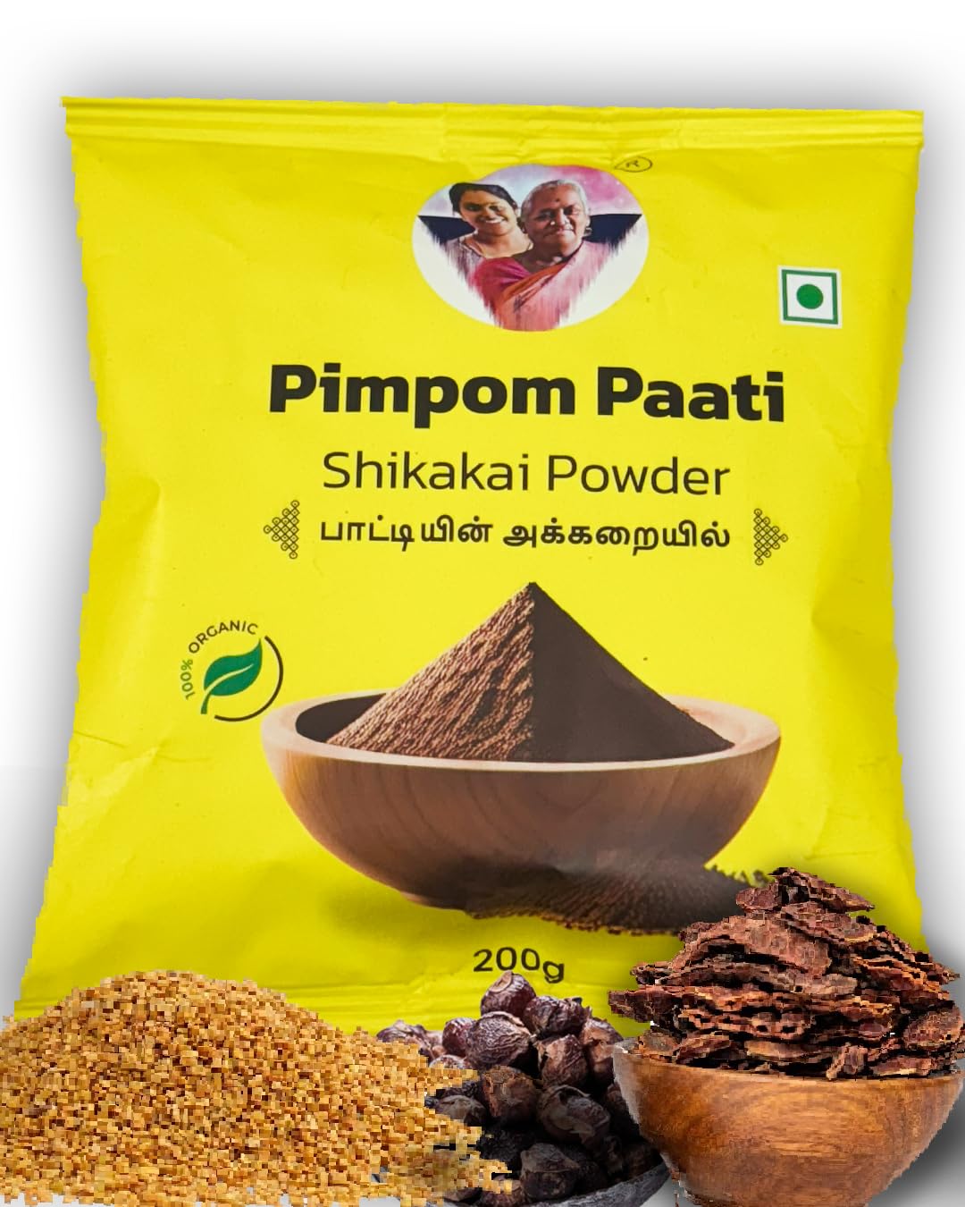 Pimpom Paati Shikakai Powder 200g – Senegalia rugata