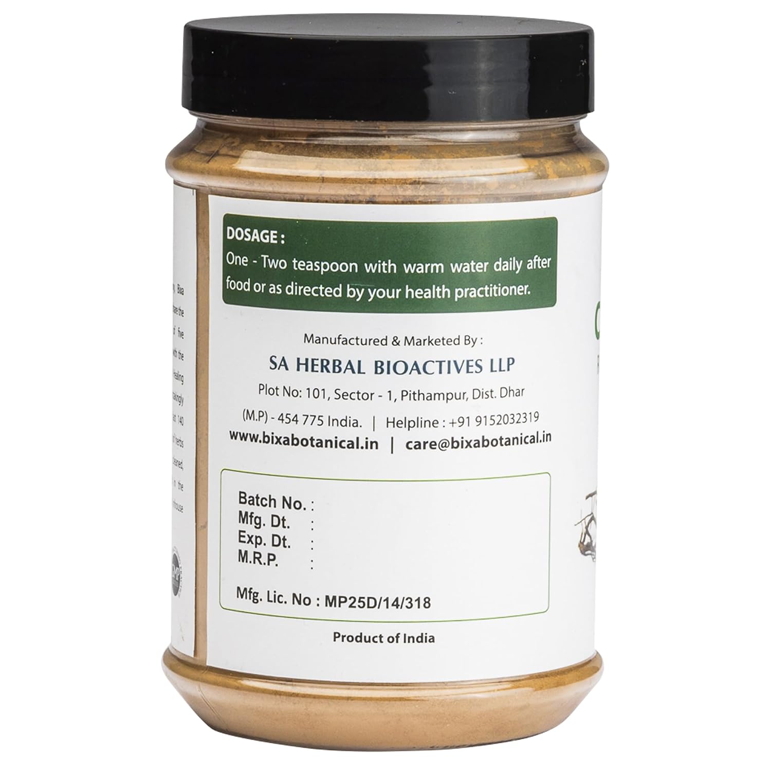 Chitrak Root Powder 200g – Plumbago zeylanica