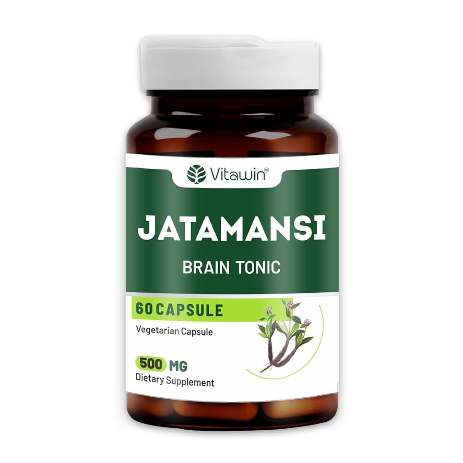 Jatamansi Capsules 60 – Nardostachys jatamansi