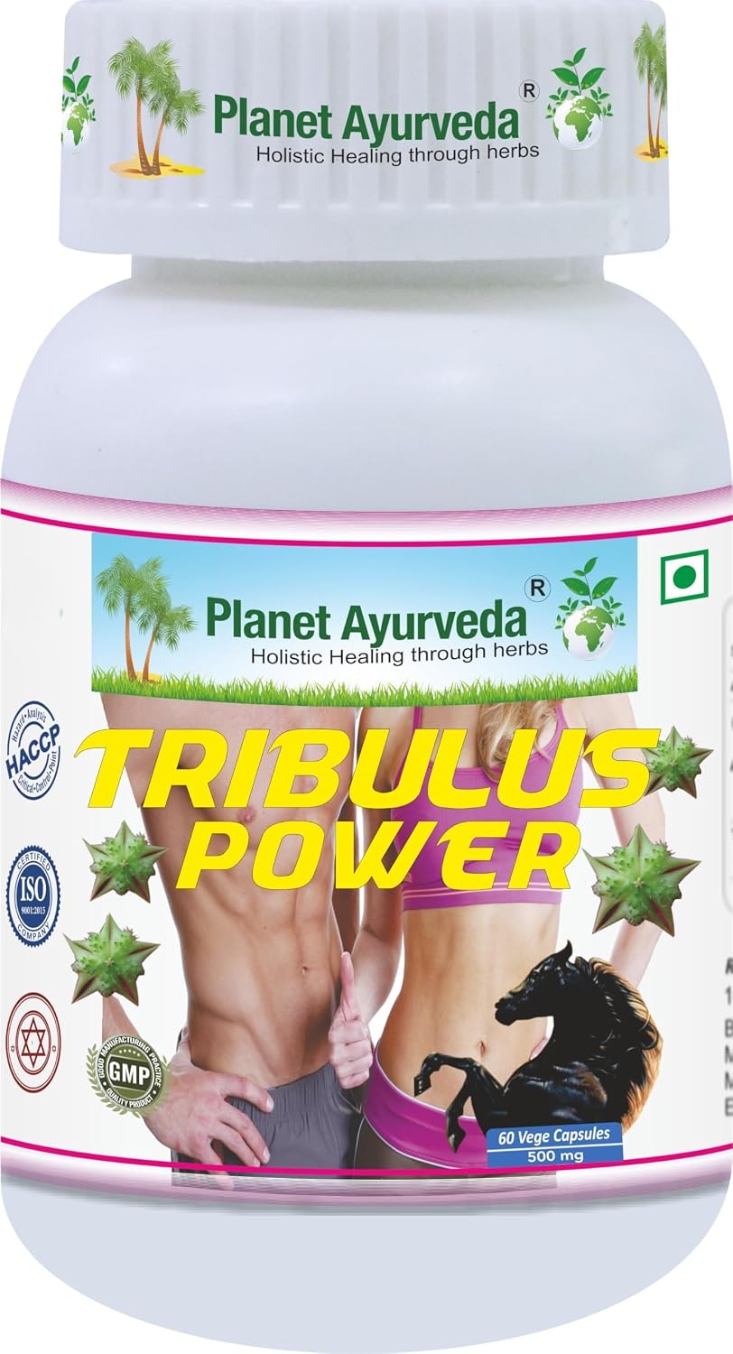 Planet Ayurveda Tribulus Capsules 60 – Tribulus terrestris
