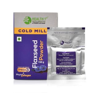 Health 1st Cold-Milled Flaxseed Powder 150g – Linum usitatissimum