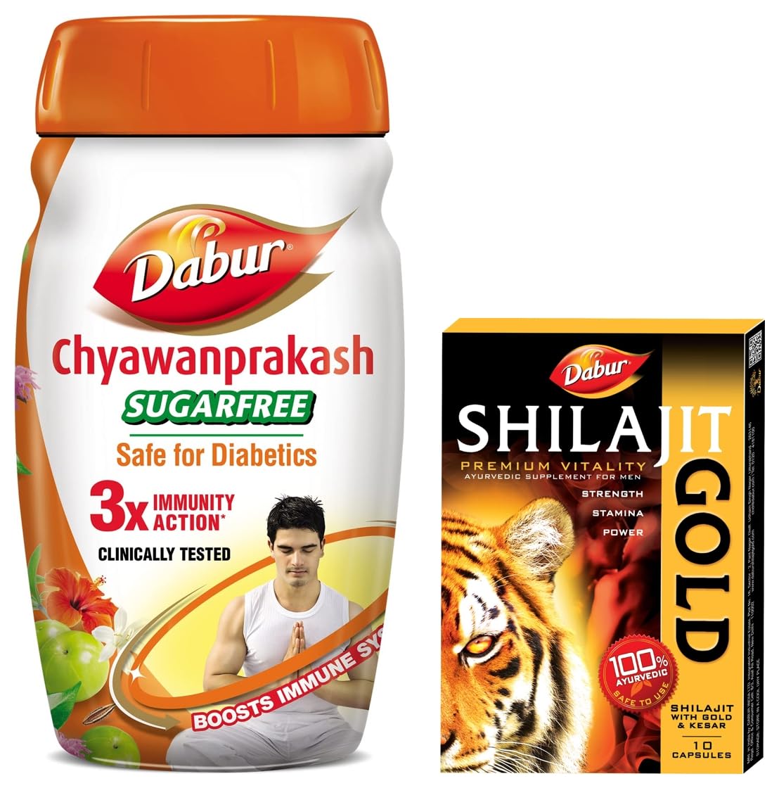 Dabur Chyawanprakash Sugar-Free Capsules – Emblica officinalis