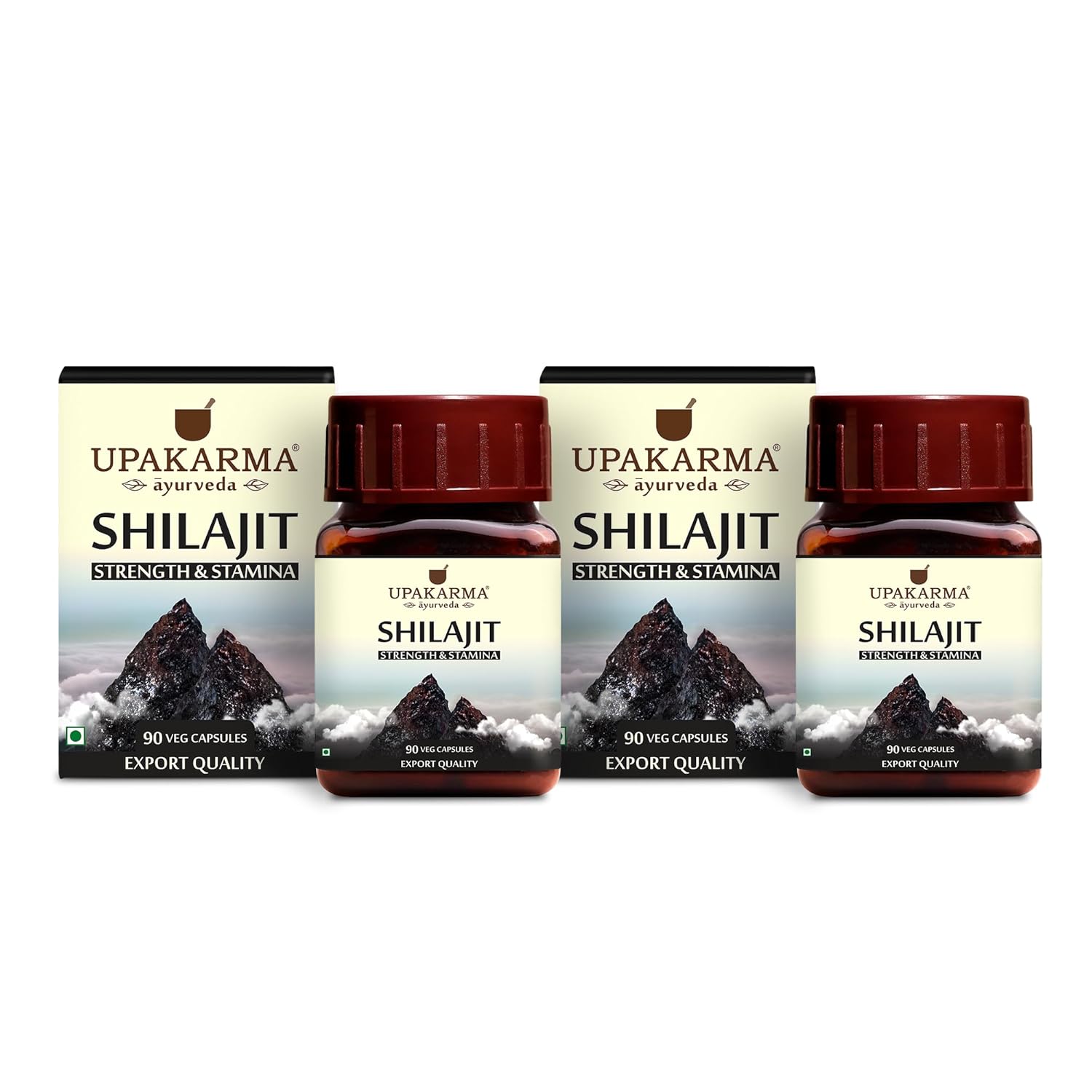 Upakarma Pure Shilajit Extract Capsules 90 – Herbal Extract