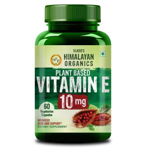 Himalayan Organics Plant-Based Vitamin E Capsules – Vitamin Supplement