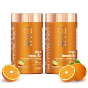 Nutriburst Vitamin C & Zinc Gummies – Vitamin Supplement