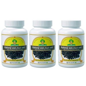Sushrut Kalonji (Black Seed) Capsules 500mg 60 – Nigella sativa