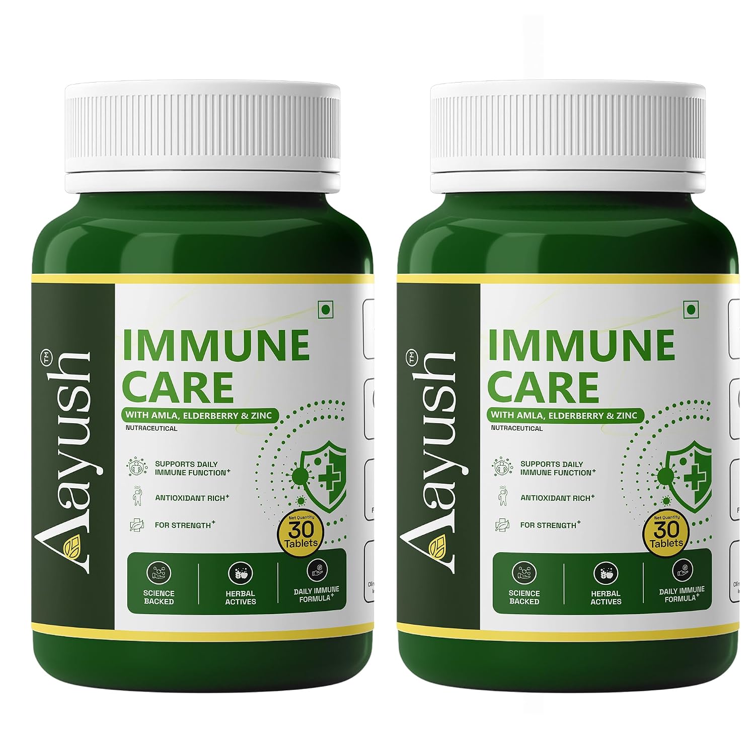 Aayush Wellness Amla, Zinc & Vitamin C Tablets – Emblica officinalis