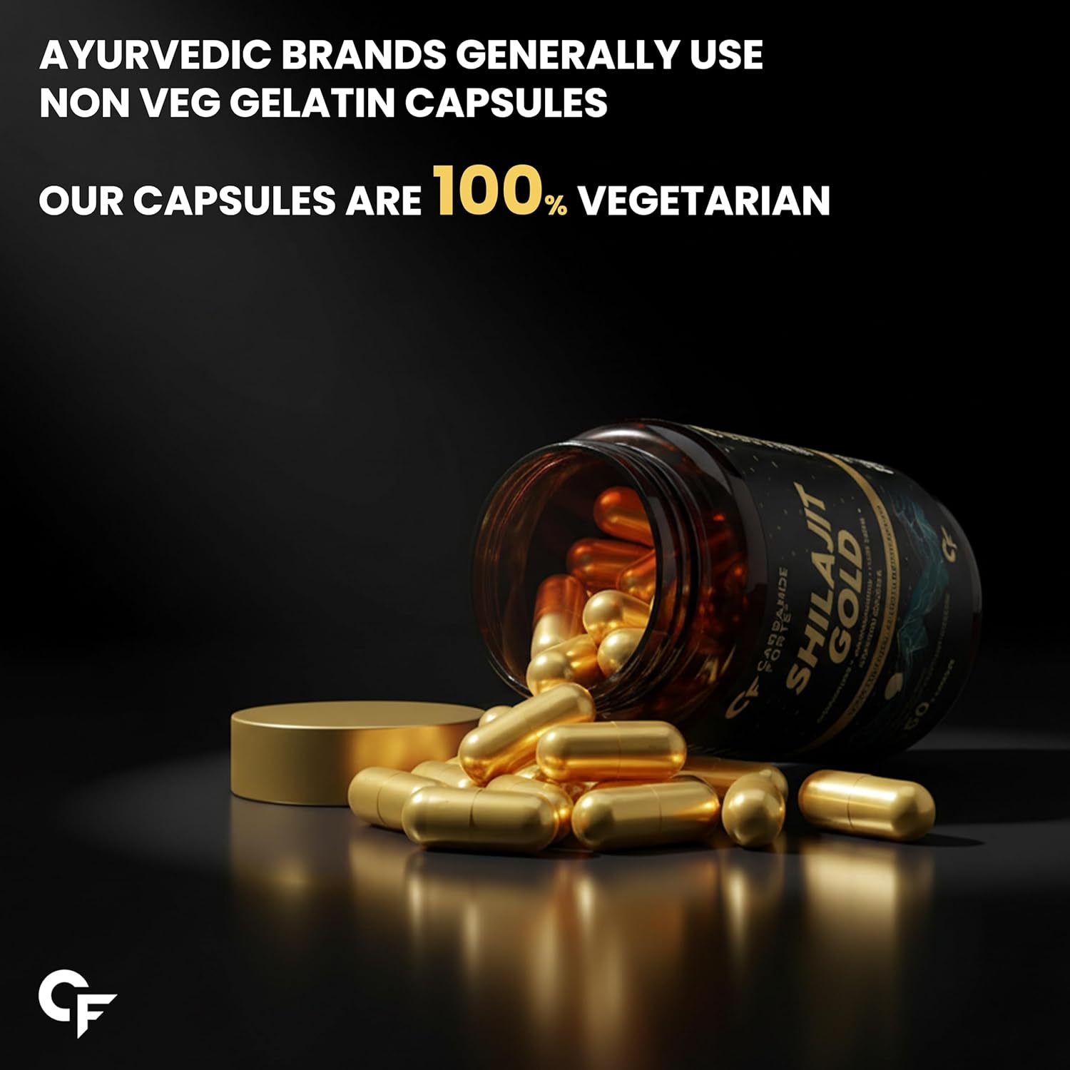 Carbamide Forte Shilajit Gold Capsules 60 – Ayurvedic Herb