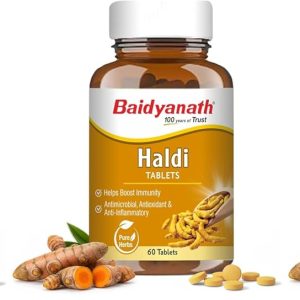 Baidyanath Haldi Tablets 60 – Curcuma longa