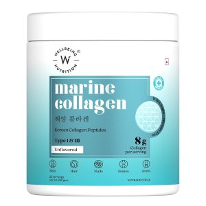 Wellbeing Nutrition Pure Korean Marine Collagen Powder – Ayurvedic Herb