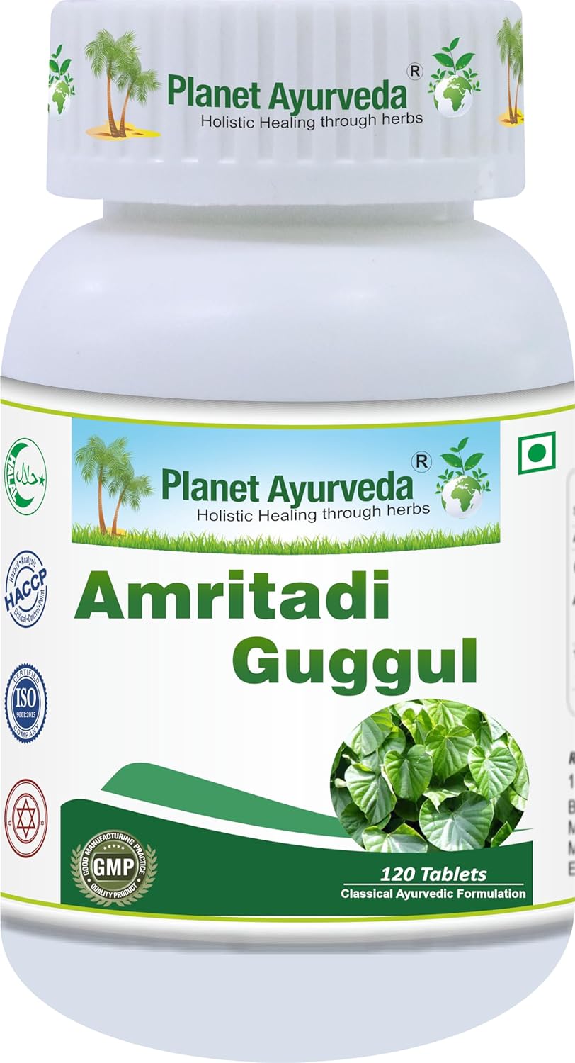 Planet Ayurveda Amritadi Guggul Tablets 120 – Tinospora cordifolia