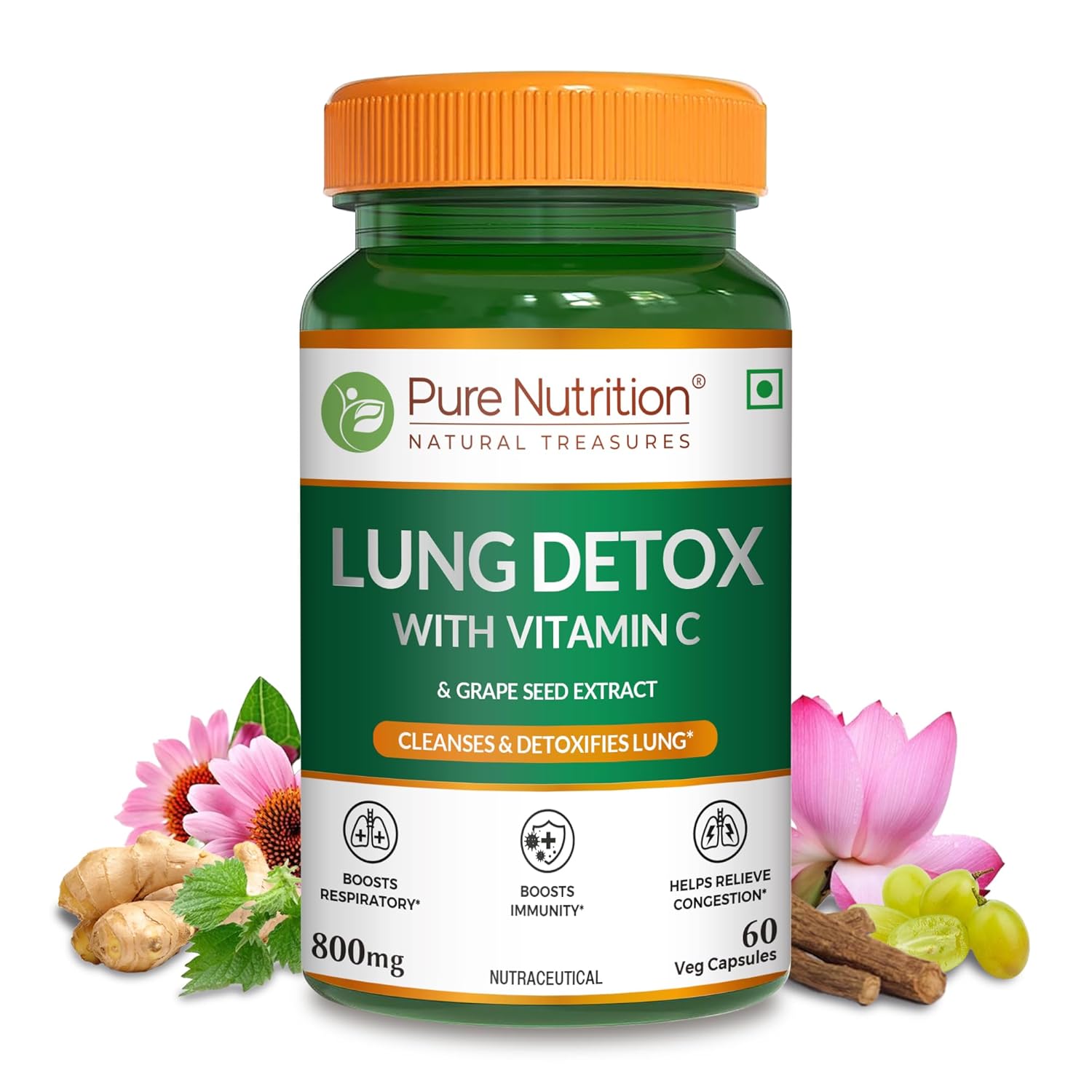 Pure Nutrition Quercetin with Ayurvedic Herbs Capsules 60 – Ayurvedic Herb
