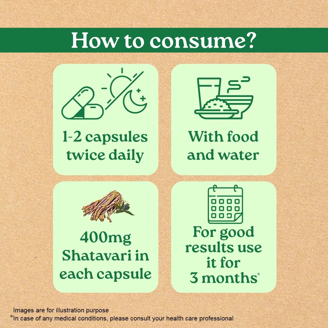 Organic India Shatavari 60 Veg Capsules 60 – Asparagus racemosus