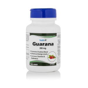Healthvit Guarana 200mg Capsules 60 – Paullinia cupana
