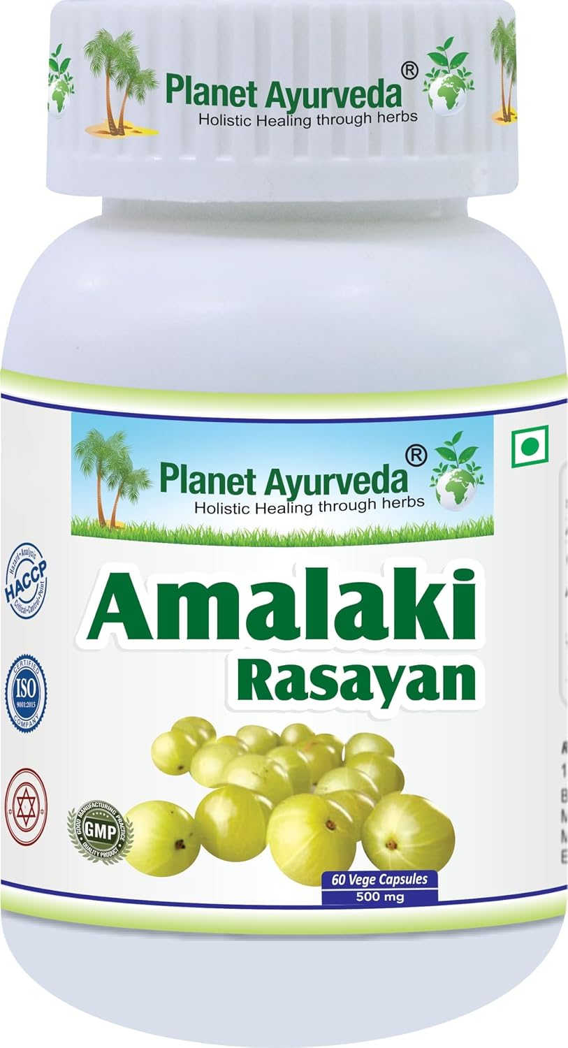 Planet Ayurveda Amalaki Rasayan Capsules 60 – Emblica officinalis