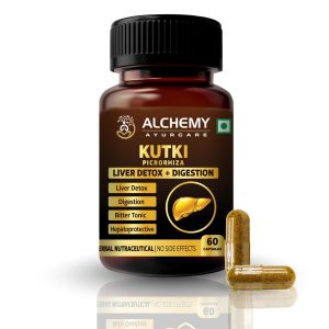 Alchemy Ayurcare Kutki Capsules 60 – Picrorhiza kurroa