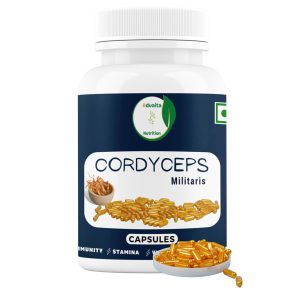 Advaita Nutrition Cordyceps Militaris 60 Veg 500mg Capsules 60 – Cordyceps militaris