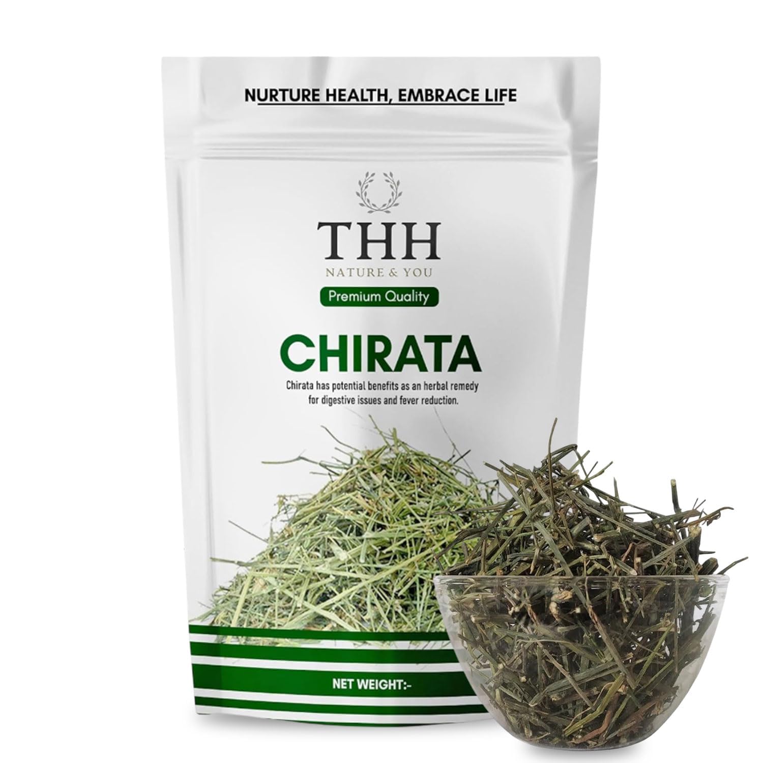 THH Chirayata Whole Herb Capsules 400g – Swertia chirata
