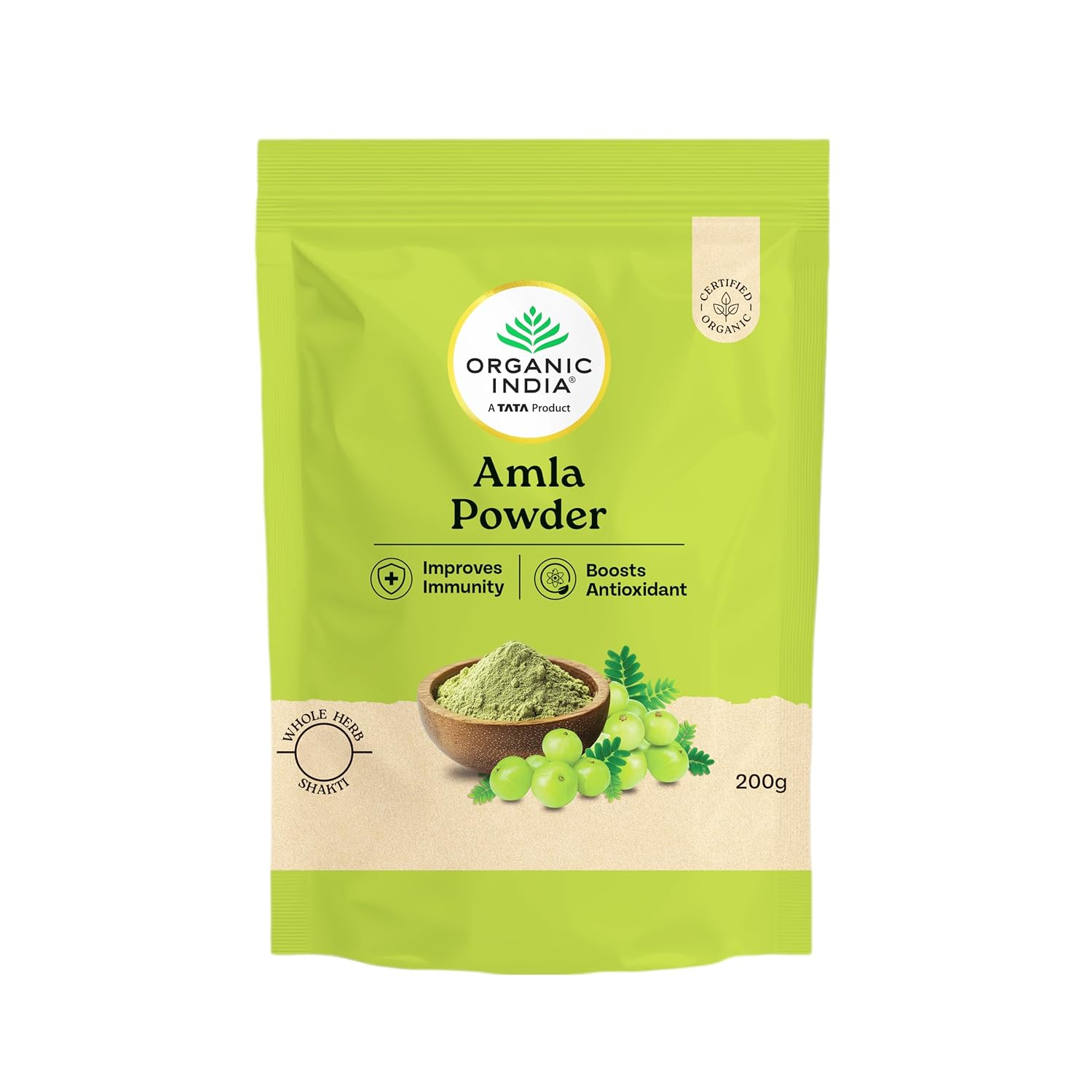 Organic India Amla Powder 200g – Emblica officinalis